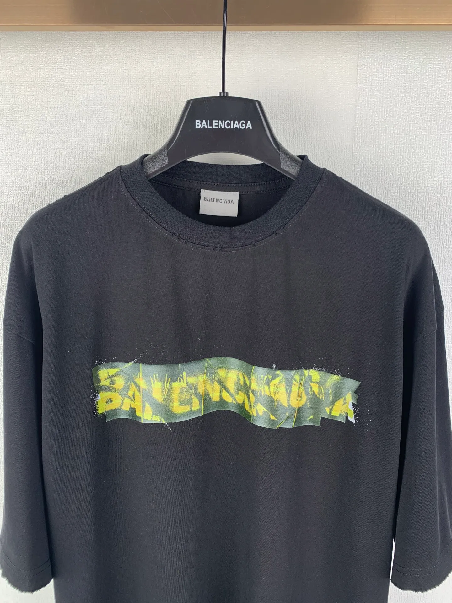 BALENCIAGA/ T Messy Spray 1: 2: 3: 4: ： 1:1 BLCG ： Size： S M L XL